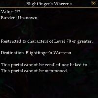 Entrance to Blightfinger's Warrens.