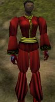 Asheron's Supreme Raiment (Dyed Red)